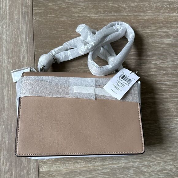 Coach Klare Crossbody Bag In Signature Canvas sand/taupe NWT in packaging - Picture 8 of 9